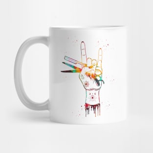 Barber Shop Art Mug